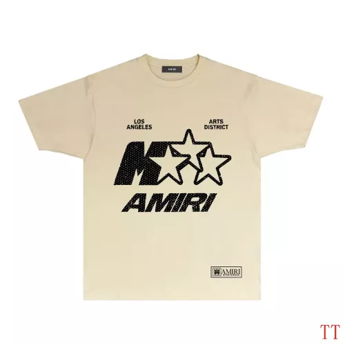 Cheap Amiri T-Shirts Short Sleeved For Unisex #1323229, $$32.00 USD On Amiri T-Shirts