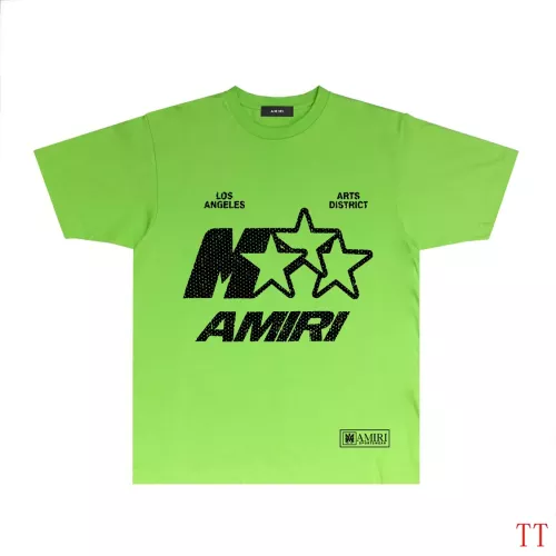Cheap Amiri T-Shirts Short Sleeved For Unisex #1323232, $$32.00 USD On Amiri T-Shirts