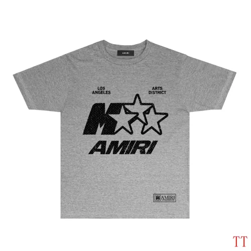Cheap Amiri T-Shirts Short Sleeved For Unisex #1323233, $$32.00 USD On Amiri T-Shirts