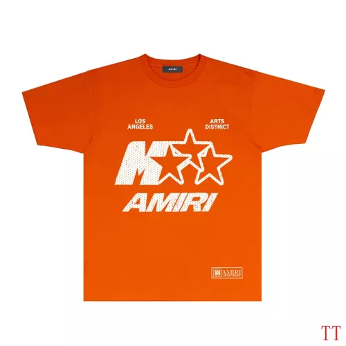 Cheap Amiri T-Shirts Short Sleeved For Unisex #1323236, $$32.00 USD On Amiri T-Shirts