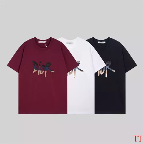 Replica Christian Dior T-Shirts Short Sleeved For Unisex #1323239 $32.00 USD for Wholesale