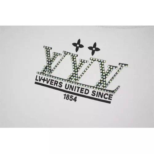 Replica Louis Vuitton LV T-Shirts Short Sleeved For Unisex #1323372 $36.00 USD for Wholesale