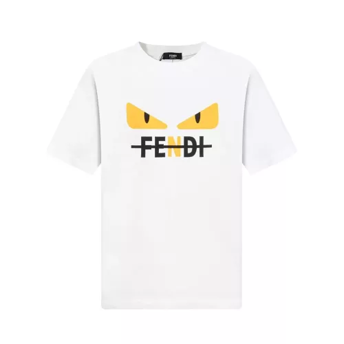 Cheap Fendi T-Shirts Short Sleeved For Unisex #1323394, $$45.00 USD On Fendi T-Shirts