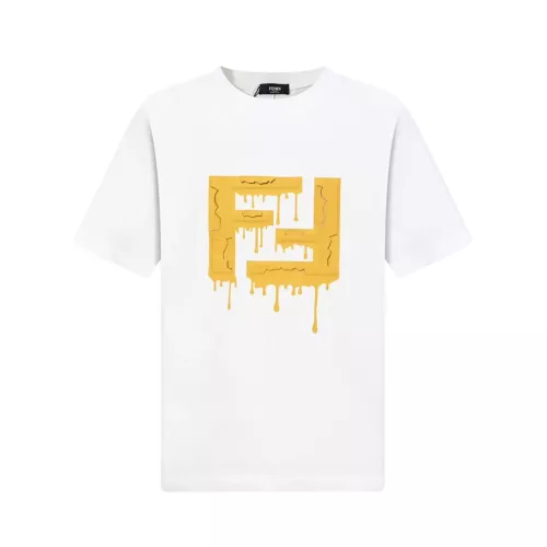 Cheap Fendi T-Shirts Short Sleeved For Unisex #1323396, $$45.00 USD On Fendi T-Shirts