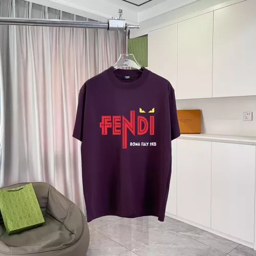 Cheap Fendi T-Shirts Short Sleeved For Unisex #1323399, $$42.00 USD On Fendi T-Shirts