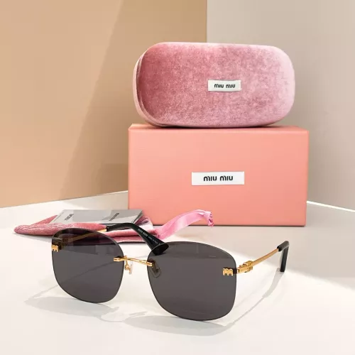 Cheap MIU MIU AAA Quality Sunglasses #1323607, $$60.00 USD On MIU MIU AAA Sunglasses