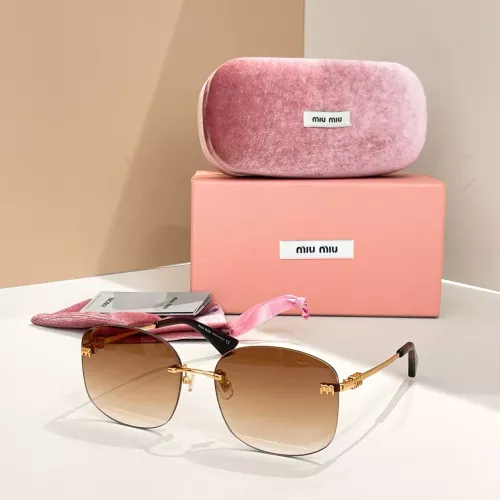 Cheap MIU MIU AAA Quality Sunglasses #1323610, $$60.00 USD On MIU MIU AAA Sunglasses