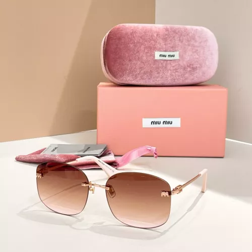 Cheap MIU MIU AAA Quality Sunglasses #1323611, $$60.00 USD On MIU MIU AAA Sunglasses