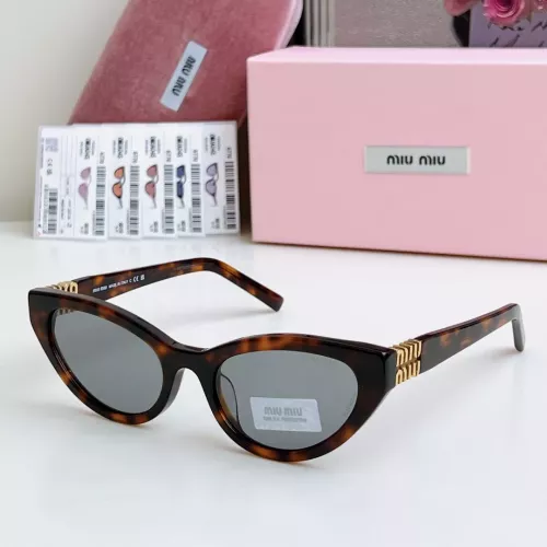 Cheap MIU MIU AAA Quality Sunglasses #1323614, $$60.00 USD On MIU MIU AAA Sunglasses