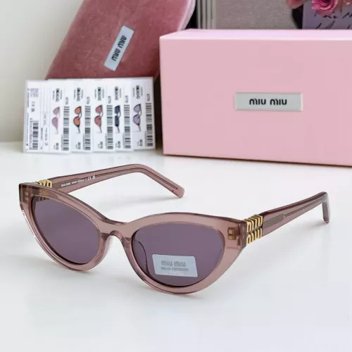 Cheap MIU MIU AAA Quality Sunglasses #1323617, $$60.00 USD On MIU MIU AAA Sunglasses