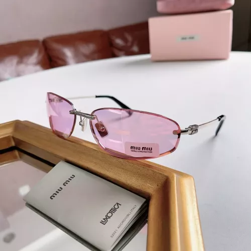 Cheap MIU MIU AAA Quality Sunglasses #1323622, $$60.00 USD On MIU MIU AAA Sunglasses