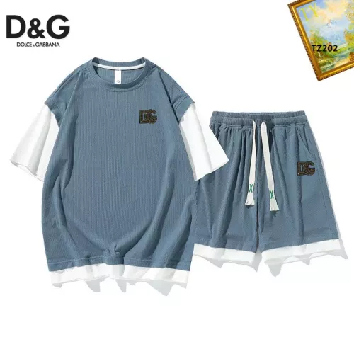 Cheap Dolce &amp; Gabbana D&amp;G Tracksuits Short Sleeved For Men #1323652, $$48.00 USD On Dolce &amp; Gabbana D&amp;G Tracksuits