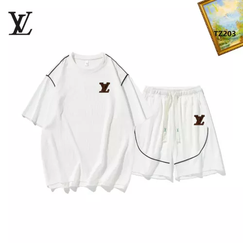 Cheap Louis Vuitton LV Tracksuits Short Sleeved For Men #1323656, $$48.00 USD On Louis Vuitton LV Tracksuits