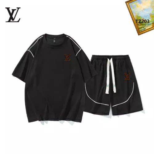 Cheap Louis Vuitton LV Tracksuits Short Sleeved For Men #1323659, $$48.00 USD On Louis Vuitton LV Tracksuits