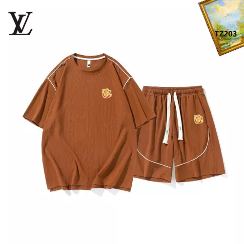 Cheap Louis Vuitton LV Tracksuits Short Sleeved For Men #1323669, $$48.00 USD On Louis Vuitton LV Tracksuits