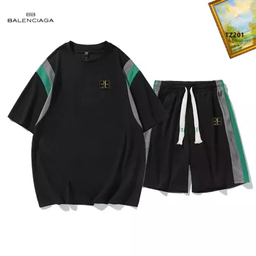 Cheap Balenciaga Fashion Tracksuits Short Sleeved For Men #1323675, $$48.00 USD On Balenciaga Fashion Tracksuits