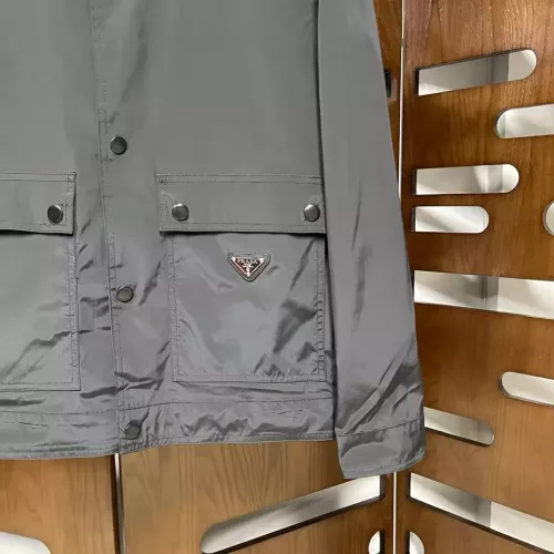Replica Prada Jackets Long Sleeved For Men #1323709 $92.00 USD for Wholesale