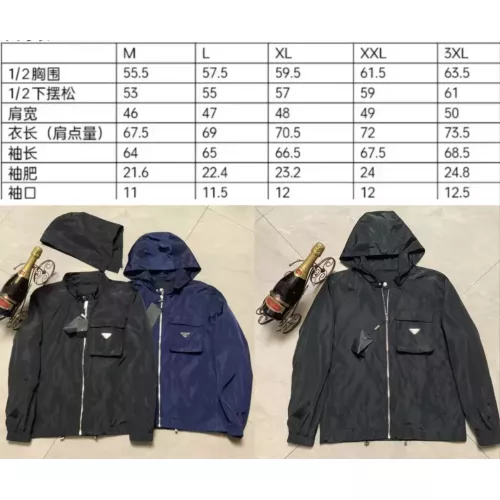 Replica Prada Jackets Long Sleeved For Men #1323712 $92.00 USD for Wholesale