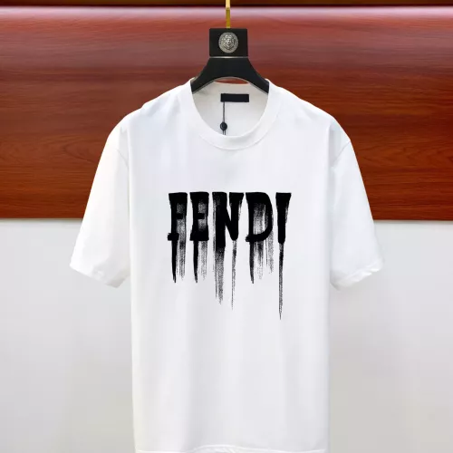 Cheap Fendi T-Shirts Short Sleeved For Unisex #1323741, $$42.00 USD On Fendi T-Shirts
