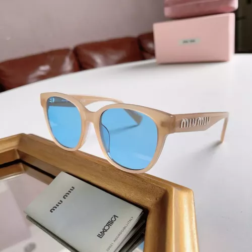 Cheap MIU MIU AAA Quality Sunglasses #1324136, $$60.00 USD On MIU MIU AAA Sunglasses