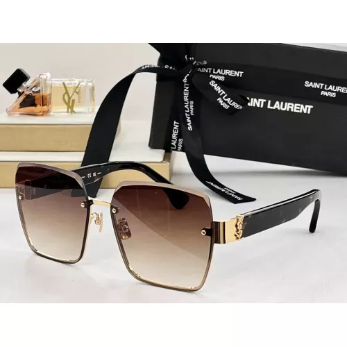 Cheap Yves Saint Laurent YSL AAA Quality Sunglasses #1324220, $$64.00 USD On Yves Saint Laurent YSL AAA Quality Sunglasses