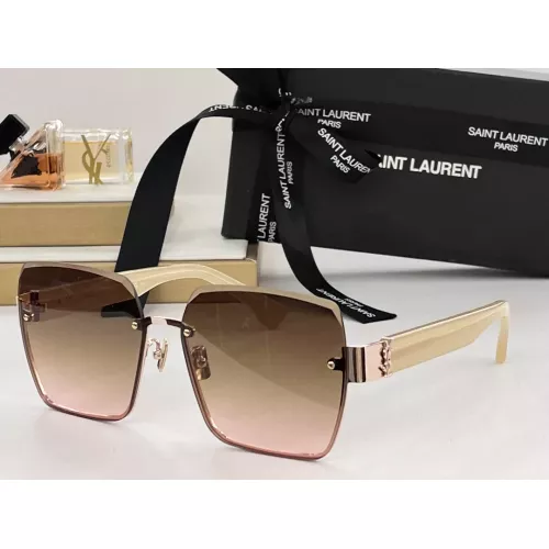 Cheap Yves Saint Laurent YSL AAA Quality Sunglasses #1324221, $$64.00 USD On Yves Saint Laurent YSL AAA Quality Sunglasses
