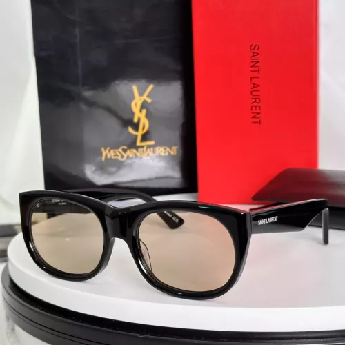 Cheap Yves Saint Laurent YSL AAA Quality Sunglasses #1324460, $$56.00 USD On Yves Saint Laurent YSL AAA Quality Sunglasses
