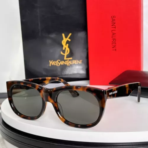 Cheap Yves Saint Laurent YSL AAA Quality Sunglasses #1324462, $$56.00 USD On Yves Saint Laurent YSL AAA Quality Sunglasses