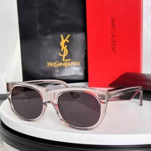 Cheap Yves Saint Laurent YSL AAA Quality Sunglasses #1324464, $$56.00 USD On Yves Saint Laurent YSL AAA Quality Sunglasses