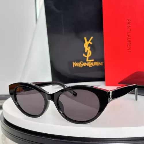 Cheap Yves Saint Laurent YSL AAA Quality Sunglasses #1324469, $$56.00 USD On Yves Saint Laurent YSL AAA Quality Sunglasses