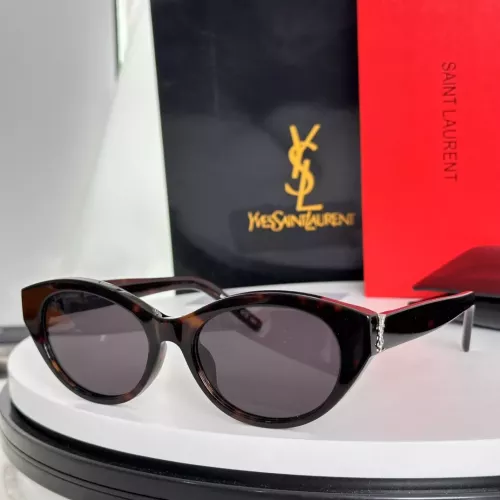Cheap Yves Saint Laurent YSL AAA Quality Sunglasses #1324470, $$56.00 USD On Yves Saint Laurent YSL AAA Quality Sunglasses