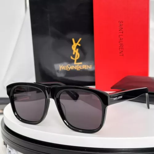 Cheap Yves Saint Laurent YSL AAA Quality Sunglasses #1324478, $$56.00 USD On Yves Saint Laurent YSL AAA Quality Sunglasses
