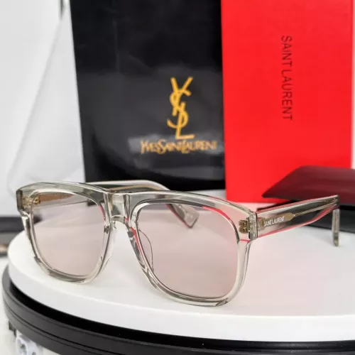 Cheap Yves Saint Laurent YSL AAA Quality Sunglasses #1324479, $$56.00 USD On Yves Saint Laurent YSL AAA Quality Sunglasses