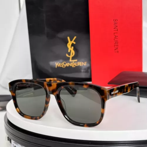 Cheap Yves Saint Laurent YSL AAA Quality Sunglasses #1324484, $$56.00 USD On Yves Saint Laurent YSL AAA Quality Sunglasses