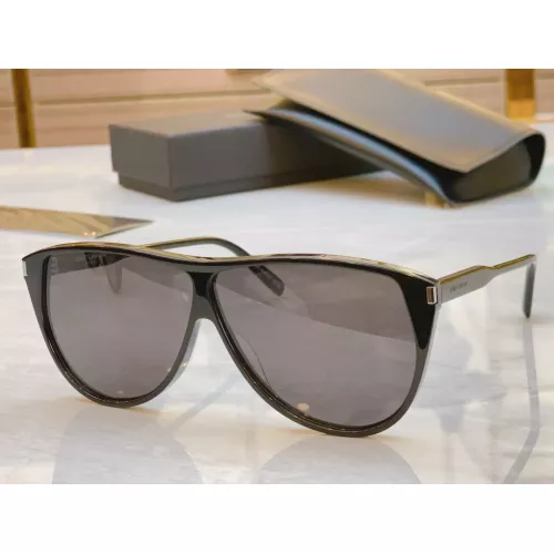 Cheap Yves Saint Laurent YSL AAA Quality Sunglasses #1324488, $$56.00 USD On Yves Saint Laurent YSL AAA Quality Sunglasses