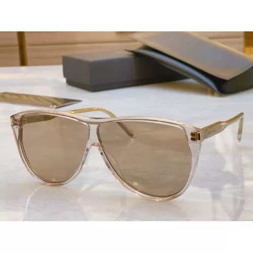 Cheap Yves Saint Laurent YSL AAA Quality Sunglasses #1324491, $$56.00 USD On Yves Saint Laurent YSL AAA Quality Sunglasses
