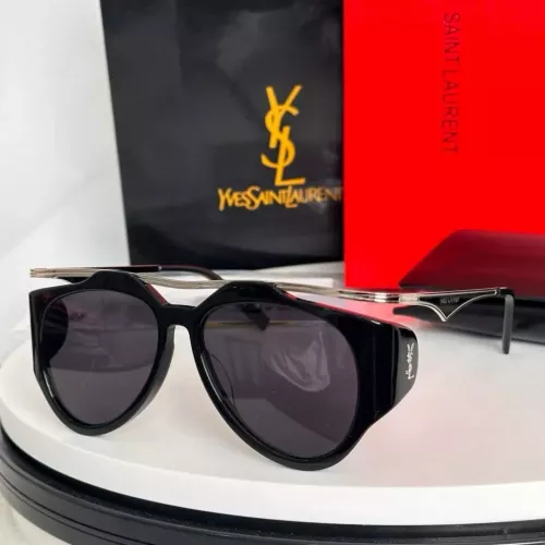 Cheap Yves Saint Laurent YSL AAA Quality Sunglasses #1324582, $$64.00 USD On Yves Saint Laurent YSL AAA Quality Sunglasses