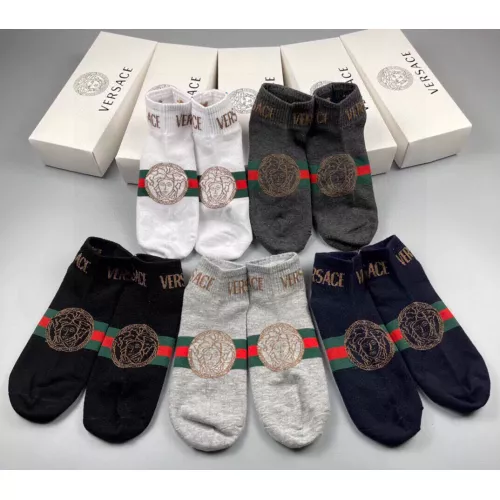 Cheap Versace Socks For Men #1324620, $$25.00 USD On Versace Socks