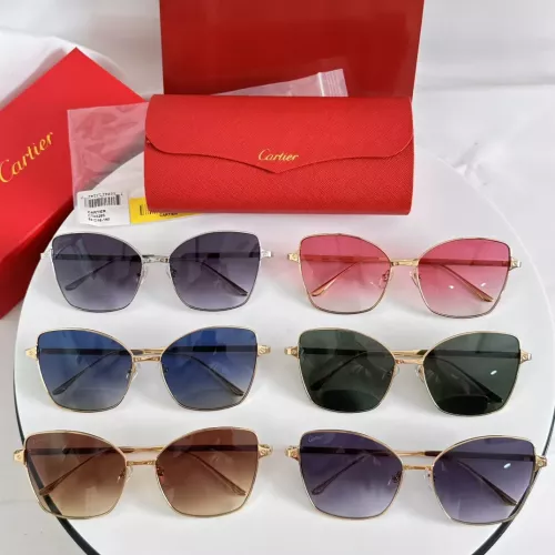 Replica Cartier AAA Quality Sunglassess #1324999 $48.00 USD for Wholesale