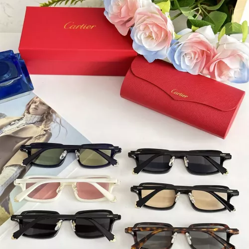 Replica Cartier AAA Quality Sunglassess #1325009 $60.00 USD for Wholesale