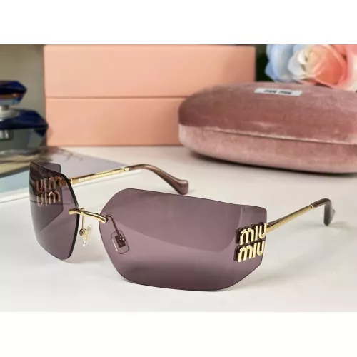 Cheap MIU MIU AAA Quality Sunglasses #1325165, $$72.00 USD On MIU MIU AAA Sunglasses