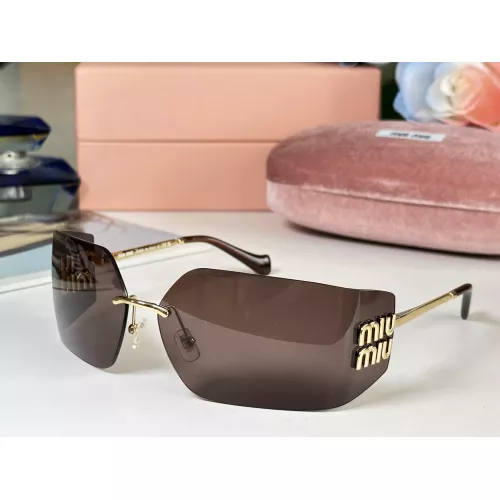 Cheap MIU MIU AAA Quality Sunglasses #1325166, $$72.00 USD On MIU MIU AAA Sunglasses