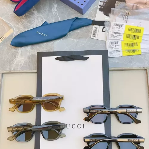 Replica Gucci AAA Quality Sunglasses #1325322 $56.00 USD for Wholesale