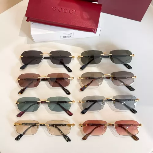 Replica Gucci AAA Quality Sunglasses #1325334 $60.00 USD for Wholesale