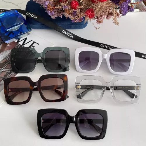 Replica Gucci AAA Quality Sunglasses #1325341 $60.00 USD for Wholesale