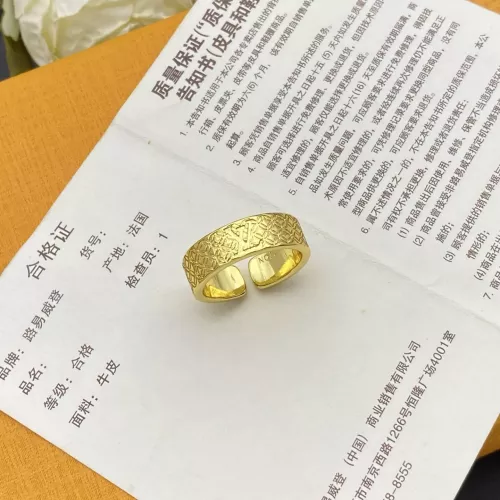 Replica Louis Vuitton LV Rings In Gold #1326074 $22.00 USD for Wholesale