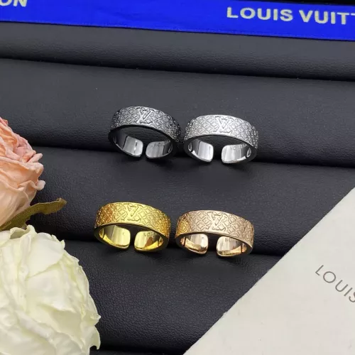 Replica Louis Vuitton LV Rings In Gold #1326074 $22.00 USD for Wholesale