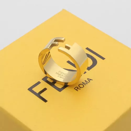 Cheap Fendi Rings In Gold #1326228, $$23.00 USD On Fendi Rings