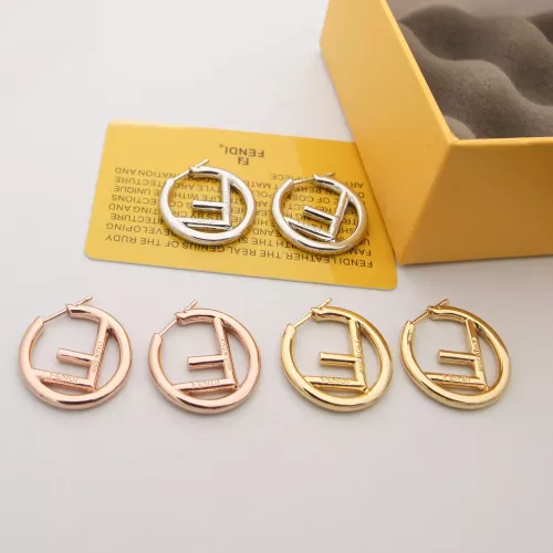 Replica Fendi Earrings For Women #1326264 $29.00 USD for Wholesale