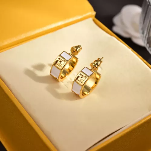 Cheap Fendi Earrings For Women #1326345, $$27.00 USD On Fendi Earrings